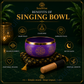 Singing Bowl 4 inch,Set for Meditation, Sound Healing & Mindfulness | Handcrafted Tibetan Meditation Bowl with Striker & Cushion