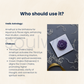 Amethyst Rose Flower with Healing Crystal Meaning Sticker – Hand-Carved Natural Amethyst Crystal Rose for Home Décor