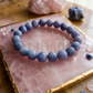 Natural Tanzanite Gemstone 10mm Bracelet – Premium Crystal Beaded Bracelet forwisdom, transformation, and positive energy.