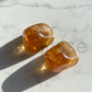 Citrine Big Tumble Stone Set of 2 – Natural Polished Healing Crystals for Abundance, Positivity & Success