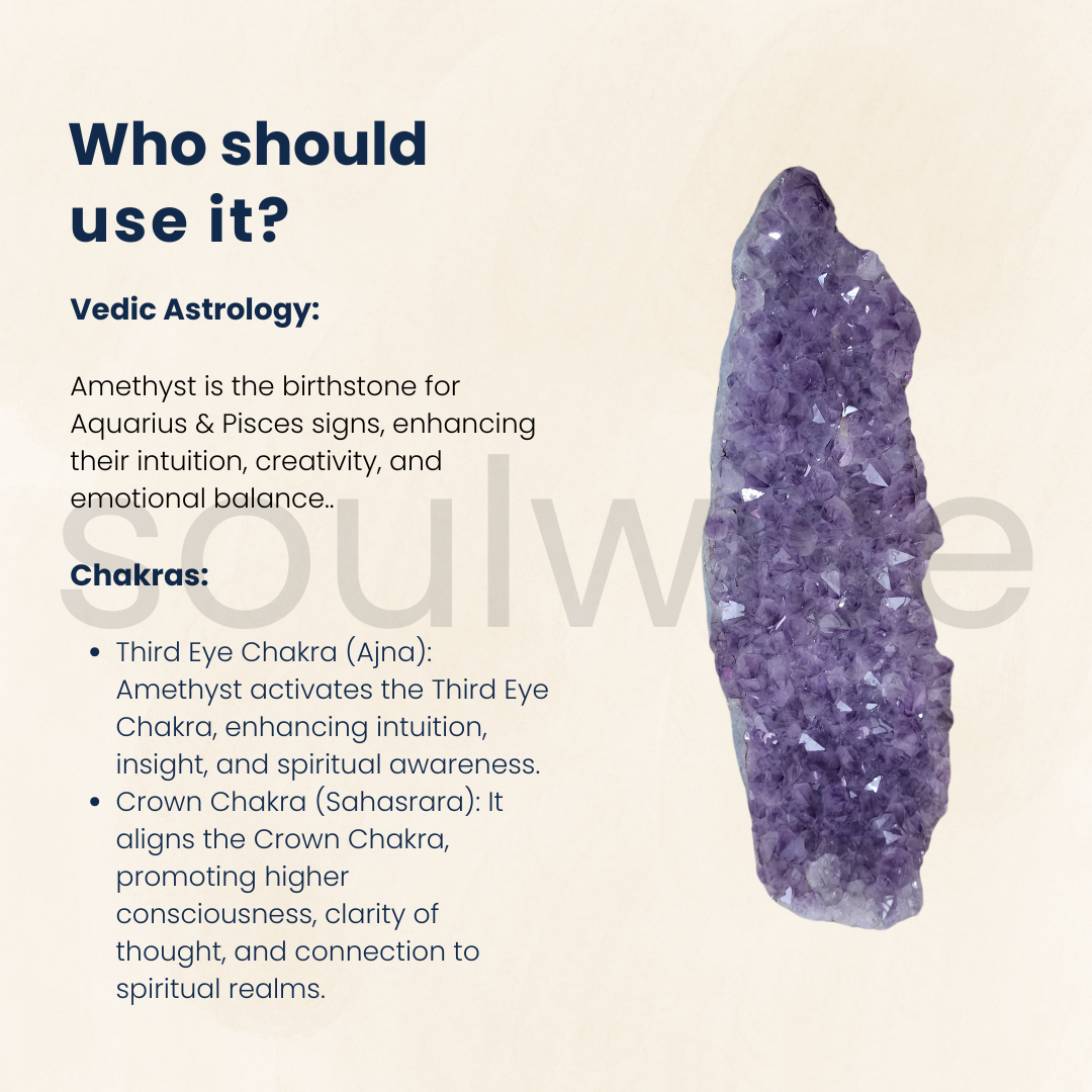 Healing Amethyst cluster, Amethyst Geode, self-standing, Healing, protective crystal cluster decor approx 2kg (Large)