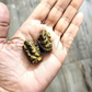 Tiger Eye Crystal Ganesha 1", Healing Crystal for Wisdom, Confidence, Success