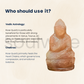 Soulwise Natural Rose Quartz Crystal Buddha Statue – Hand-Carved Healing Stone for Meditation– Peace, Love & Harmony – (10cm,150g)