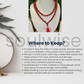 Soulwise Carnelian 108 Beads Meditation Mala – Handcrafted Prayer & Yoga Necklace for Focus & Positivity,Spiritual Beads for Meditation, Chanting & Yoga Practice.