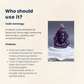 Amethyst Lord Shiva Idol with Shivalingam 11 cm