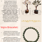 Soulwise Rakhi Gift Hamper for Brother – Pyrite & Rose Quartz Crystal Trees (6"), Pyrite & Vajra Bracelet – for protection and abundance