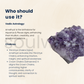 Soulwise Healing Amethyst cluster, Amethyst Geode, self-standing, Healing, protective crystal cluster decor, 1400g (Medium)