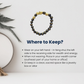 Natural Black Onyx Pi Xiu Beads Bracelet with Gold Accents for Protection, Aura Cleansing, and Abundance
