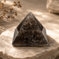 Natural Smoky Quartz Crystal Pyramid – Gemstone Energy Pyramid for Grounding, Clarity & Spiritual Décor