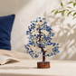 Lapis Lazuli Crystal Tree 8 Inch – Blue Gemstone Tree for Home Décor, Office Desk, Meditation & Spiritual Gifting