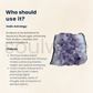 Soulwise Healing Amethyst cluster, Amethyst Geode, self-standing, Healing, protective crystal cluster decor, 920g  (Small)