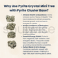 Soulwise Pyrite Crystal Mini Tree with Pyrite Cluster Base .