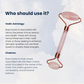 Rose Quartz Gua Sha and Face Roller