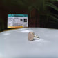 Rose Quartz Ring, Oval-Mix Cut, 16.69 Carat, Pink, Adjustable, Healing Crystal for Love and Good Realtionship Harmony