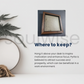 Soulwise Pyrite wall frame Showpiece for Wealth, Peace, Business Success & Prosperity - Spiritual Home & Office Wall Decor - 14x14 cm