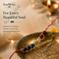 7 /Seven Chakra Crystal Rakhi – Natural Healing Crystal Rakhi for Chakra Balancing, Harmony, Protection & Positive Energy
