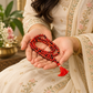 Soulwise Rakta Gunja Mala | 108 Beads Rakta Gunja Japa Mala | Sacred Red Gunja Seed Mala for Mantra Chanting, Spiritual Sadhana & Energy Protection.