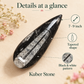 Kuber Stone 7–9 Inch – Symbolic Prosperity Stone for Home Mandir, Office Display & Spiritual Gifting