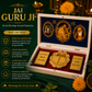 Jai Guruji Temple Box – Sacred Wooden Mandir Box for Home, Office & Spiritual Decor