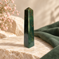 Natural Bloodstone Crystal Pencil – Healing Gemstone Point for Courage, Strength, Protection, Grounding, Confidence, Reiki, Meditation, Root Chakra Balancing & Positive Energy