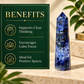 Sodalite Tower 3 Inch – Natural Healing Crystal Point for Mental Clarity, Focus, Communication, Intuition, Reiki, Meditation & Chakra Balancing