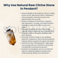 Natural Raw Citrine Pendant – Attract Abundance, Positivity & Success