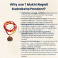 7 Mukhi Rudraksha Silver-Plated Pendant – Certified Bead for Wealth, Success & Positive Energy