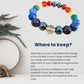 7 Chakra Healing Crystal Bracelet 10mm