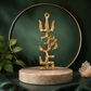 Om Trishul Swastik Wall Hanging | Sacred Hindu Vastu Decor for Home & Pooja Room(Set of 2).