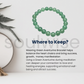 Green Aventurine Bracelet – 10mm Natural Healing Stone Beads for Prosperity, Emotional Healing & Positive Energy