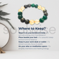 Soulwise Money Magnet Bracelet - Citrine, Pyrite, and Green Aventurine 10mm