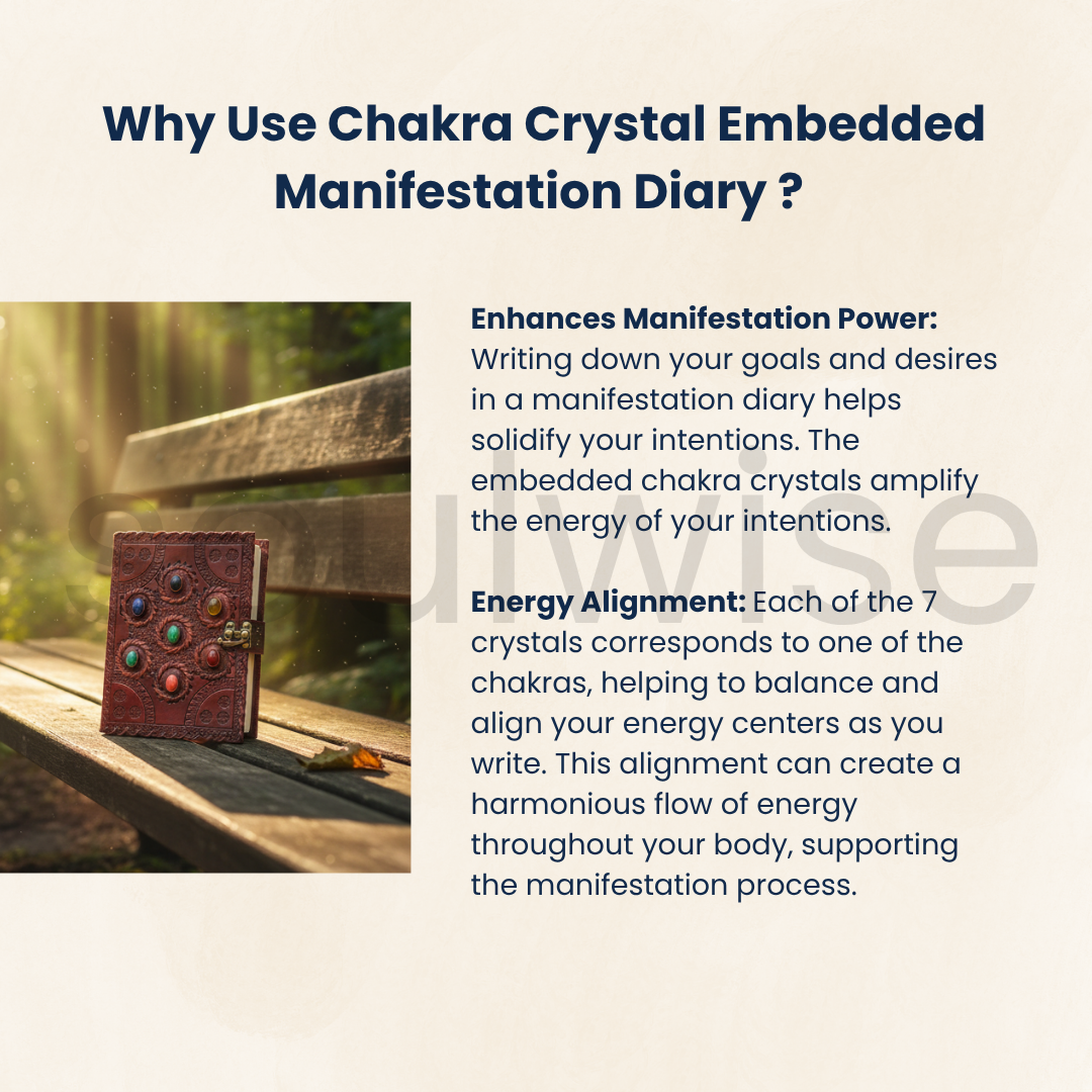 7 Chakra Crystal Manifestation Journal