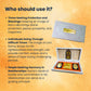 Ram Lalla Ram Mandir Gold Plated Charan Paduka Pocket Temple