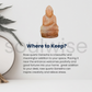 Soulwise Natural Rose Quartz Crystal Buddha Statue – Hand-Carved Healing Stone for Meditation– Peace, Love & Harmony – (10cm,150g)