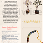 Soulwise Rakhi Gift Hamper for Brother – Pyrite & Rose Quartz Crystal Trees (6"), Pyrite & Vajra Bracelet – for protection and abundance