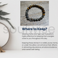 Soulwise Tiger's Eye and Pyrite Beads Bracelet with Hamsa Hand Charm, 8 mm, good luck, prosperity and protection.