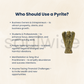 Natural Pyrite Angel – 2 Inch Hand-Carved Crystal Figurine – Healing Stone
