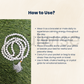 Soulwise Natural Howlite Healing Crystal Bracelet / Mala / Stone – Calming Energy, Stress Relief, Patience & Emotional Balance
