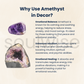 Soulwise Natural Amethyst Self-Standing Geode – 5.5" | 2.4 kg Raw Crystal Cluster for Healing, Meditation & Home Decor
