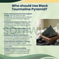 Natural Black Tourmaline Crystal Pyramid – Gemstone Energy Pyramid for Protection, Grounding & Spiritual Décor