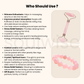 Soulwise Crystal Facial Massage Tools – Rose Quartz Bracelet & Rose Quartz Face Roller for Her | Ideal Gift for Birthday, Anniversary, Valentine's Day | Relaxation & Skincare Combo for Sister