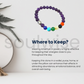 7 Chakra Healing Crystals Bracelet – Natural Amethyst Beads with Buddha Charm.