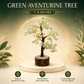 Green Aventurine Crystal Tree - Good Luck Showpiece - Home Decor Items 8-10 Inch