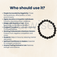 Black Tourmaline Bracelet 8mm – Natural Protection Crystal Beads for Evil Eye Shield, Grounding & Focus | Unisex
