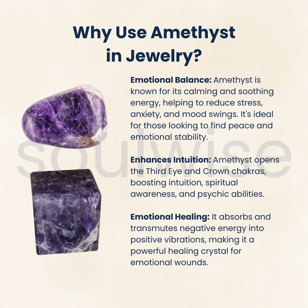 Amethyst Cube Stone – 20–25mm Natural Healing Crystal for Reiki, Chakra Balancing, Meditation