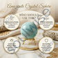 Amazonite Crystal Sphere – Natural Healing Crystal Ball for Calmness, Communication & Chakra Balancing | Polished Gemstone Sphere for Meditation, Reiki & Home Décor