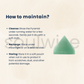 Soulwise Natural Green Aventurine Crystal Pyramid for Reiki, Vastu, Meditation & Home Décor – Positive Energy & Healing Stone