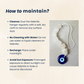 Evil Eye Selenite Natural Stones Door/Car Hanging