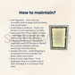 Soulwise Pyrite Crystal Art Framed with USB Light – Wealth & Prosperity Table and Wall Decor |
