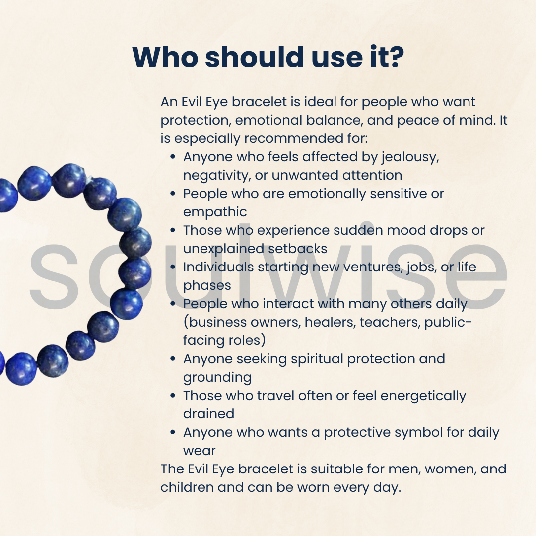 Natural Lapis Lazuli Bracelet 8mm Beads for Men & Women – Crystal for Wisdom, Confidence & Throat Chakra Healing